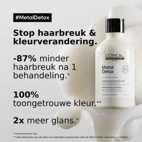 L'Oréal Professionnel - Serie Expert - Metal Detox - Shampoo for damaged hair.