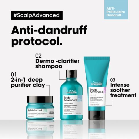 L'Oréal Professionnel - Scalp Advanced - Anti-Dandruff - Anti-dandruff Shampoo