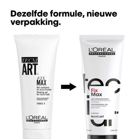 L'Oréal Professionnel - Tecni.ART- Fix Max 6 - Shaping Gel for for Extra Hold - 200 ml