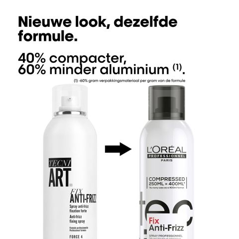 L'Oréal Professionnel - Tecni.ART Fix Anti-Frizz Spray keeps frizzy hair under control - 250 ml