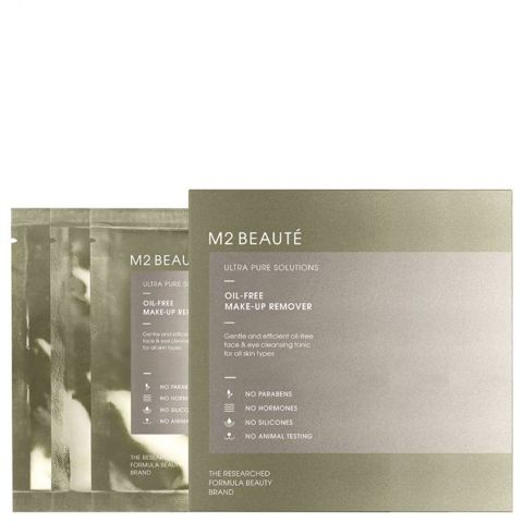 M2 Beauté - Oil-Free Make-Up Remover Sachets - 7x2 pieces