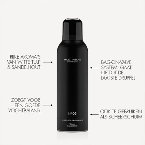 Marc Inbane - Shower Foam - Tulip & Sandalwood - 150 ml