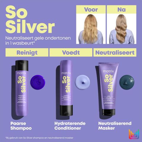 Matrix - So Silver - Shampoo for Blonde and Gray Hair