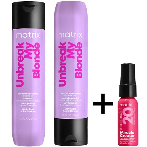 Matrix - Unbreak My Blonde Set + Free Miracle Creator 30 ml