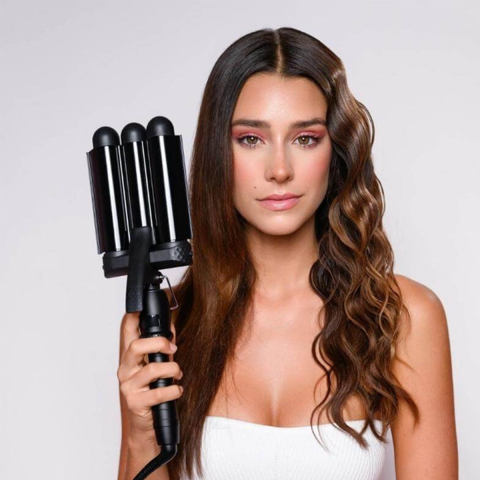 Mermade Hair - Pro Waver Curling Iron - Black 32 mm