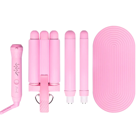 Mermade Hair - The Style Wand Curling Iron - Pink