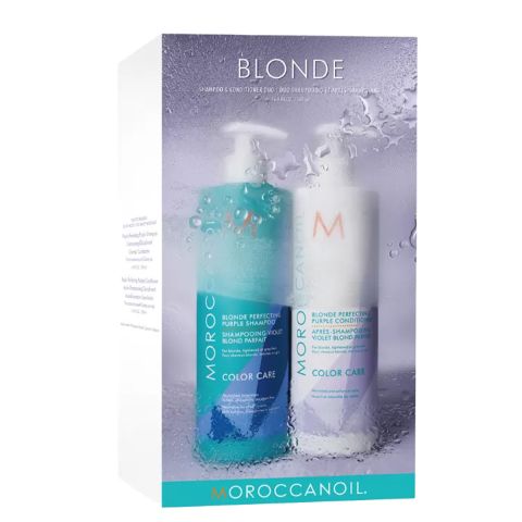  Moroccanoil - Blonde Perfecting - Shampoo & Conditioner - 500ml