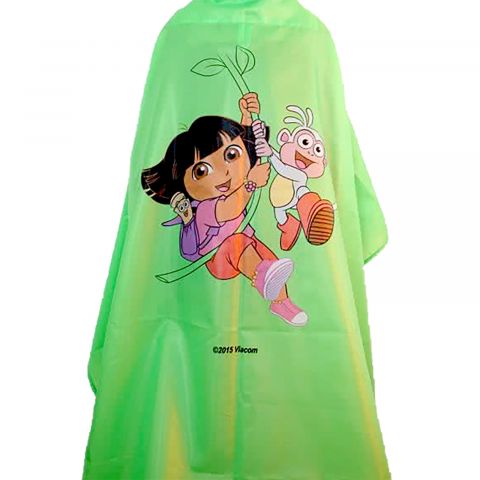 Nebur - Children's cape Dora Green