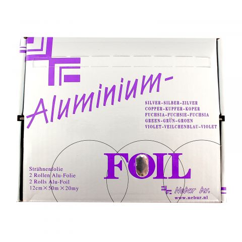 Nebur - Aluminum Foil - 50m x 12cm x 20my - 2 Rolls