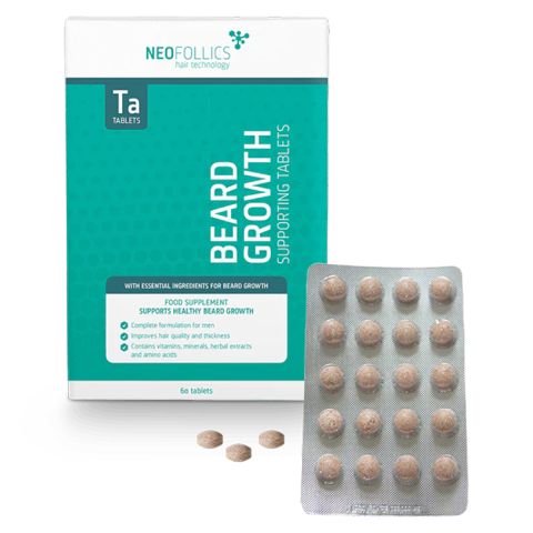 Neofollics - Beard Growth Supporting - Tablets