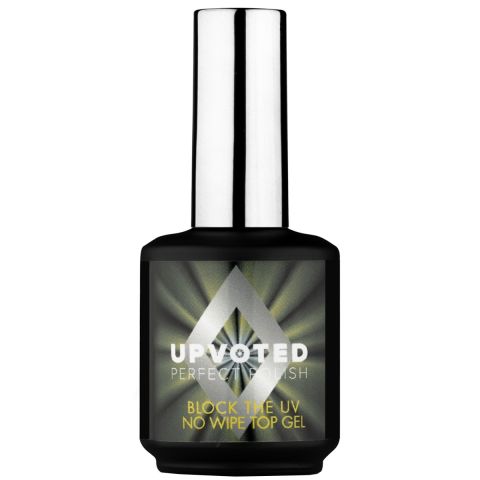 Upvoted - Perfect Polish - Block The UV - No Wipe - Top Gel - 15 ml