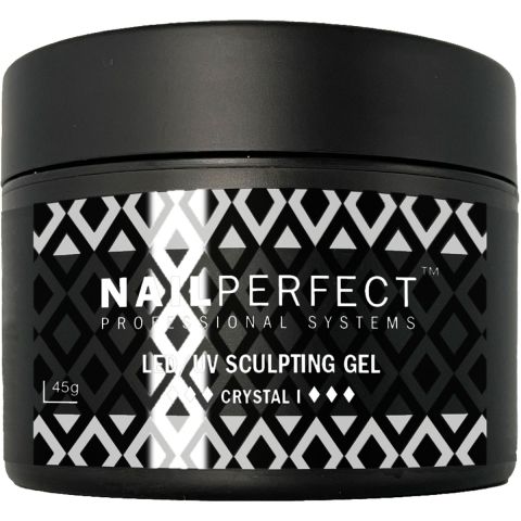 Nail Perfect - LED/UV - Sculpting Gel - Crystal 1 - 45 gr. 