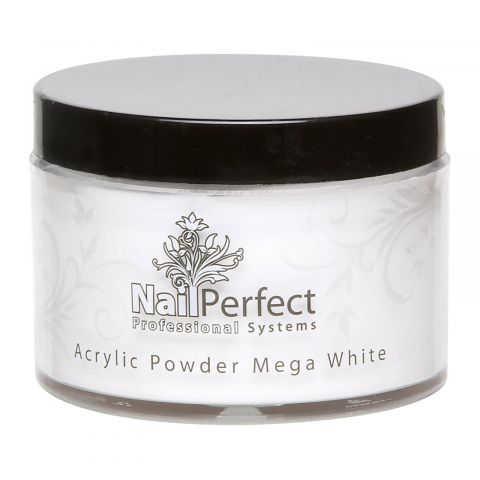 Nail Perfect Acrylic Powder Mega White