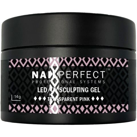 Nail Perfect - LED/UV - Sculpting Gel - Transparent Pink - 14 gr.