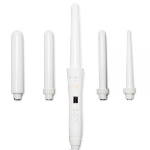 Ogé Exclusive - 5-in-1 Curling Iron Set - White Edition