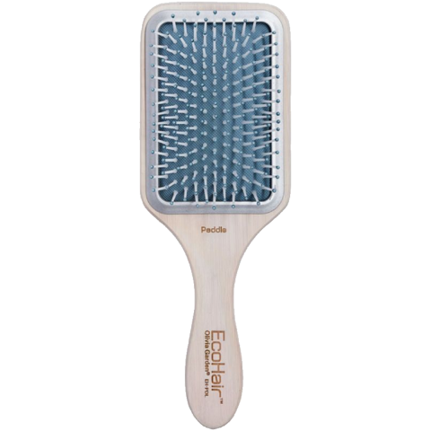 Olivia Garden - EcoHair Paddle Styler - White/Blue