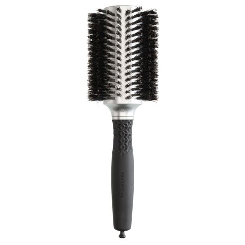 Olivia Garden - Blowout - Soft Boar - Hair Brush - Silver - 40 mm