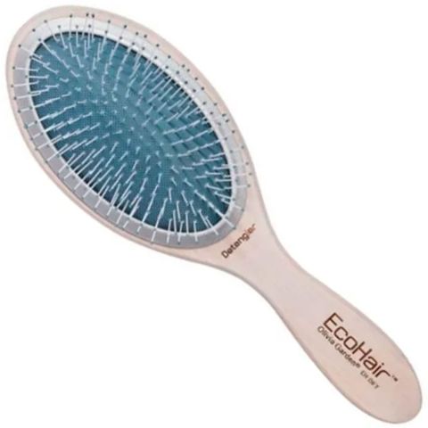 Olivia Garden - EcoHair Paddle Detangler - White/Blue