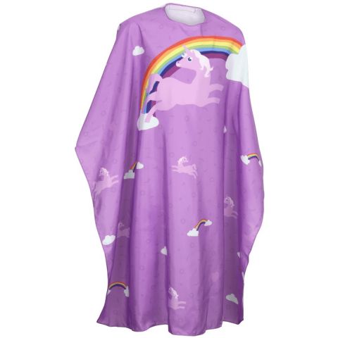 Olivia Garden - Kids Cutting Cape - Unicorn Pink