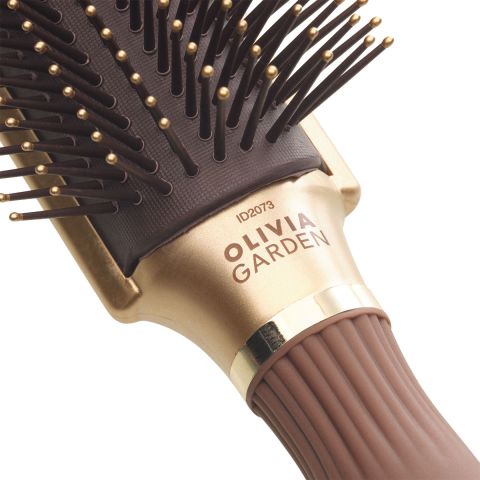 Olivia Garden - Style Control Nylon - Gold & Brown - Hair Brush