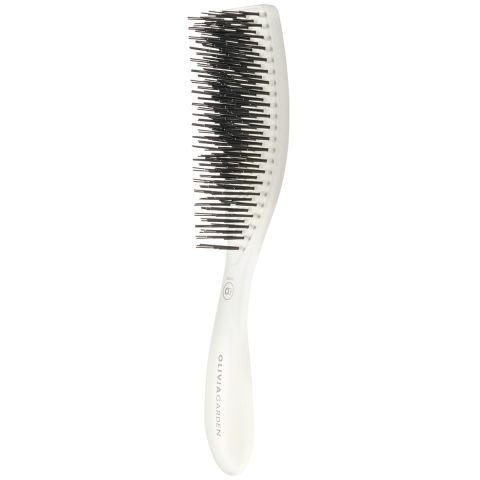 Olivia Garden - Style Wet - Fine Hair - Hairbrush - Ice White