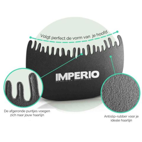 IMPERIO - Hairline Optimizer - Template for hair fibers