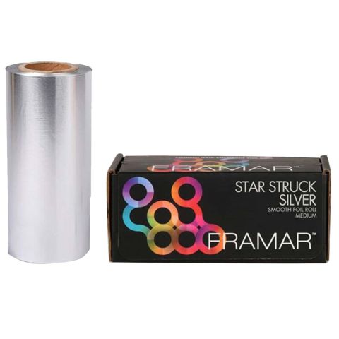 Framar - Star Struck Silver Hair Dye Foil Medium - 98 m