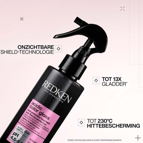 Redken - Acidic Color Gloss Shampoo + Conditioner + Leave-in Treatment Kit - for color-treated hair