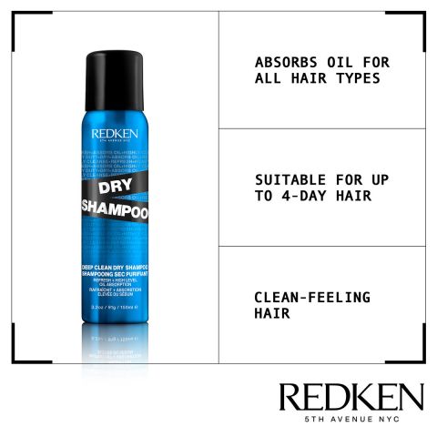 Redken - Deep Clean - Dry Shampoo - Dry shampoo for all Hair Types - 150 gr.