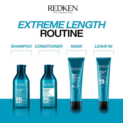 Redken - Extreme Length - Triple Action Treatment Mask - Mask for damaged hair - 250ml