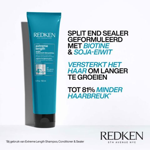 Redken - Extreme Length - Sealer - Split End Leave-In - Treatment for Fragile Hair - 150 ml