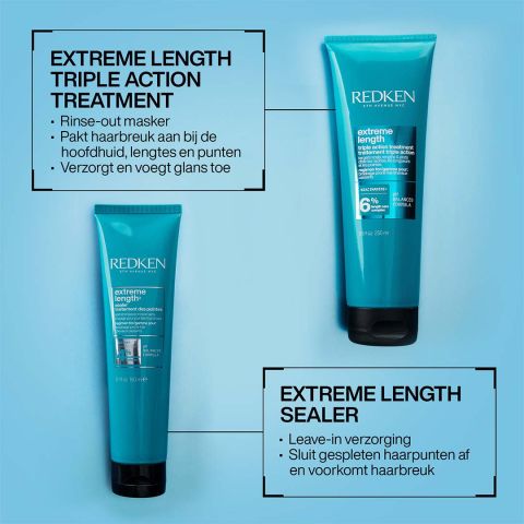 Redken - Extreme Length - Triple Action Treatment Mask - Mask for damaged hair - 250ml