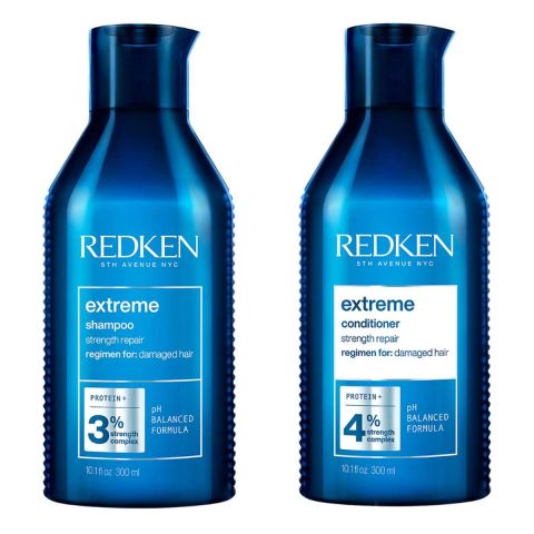 Redken - Extreme - Kit For Damaged Hair - Shampoo & Conditioner