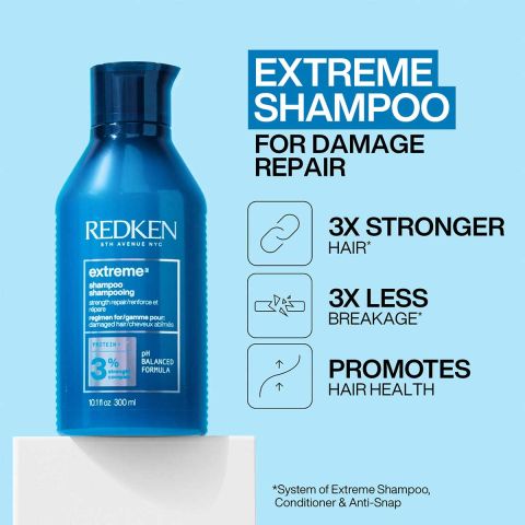 Redken - Extreme - Kit For Damaged Hair - Shampoo & Conditioner