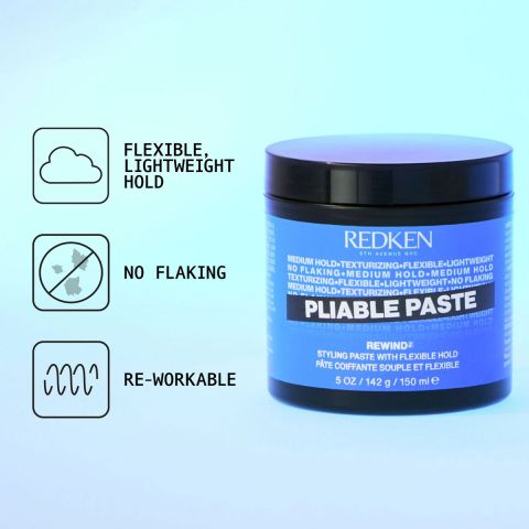 Redken - Styling Texture - Pliable Paste Rewind - 150 ml