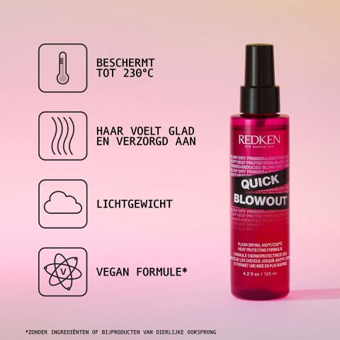 Redken - Quick Blowout - Primer Spray for Heat Protection