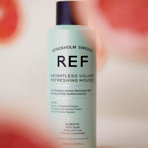 REF - Weightless Volume Refreshing Mousse - Dry Shampoo Mousse - 200 ml