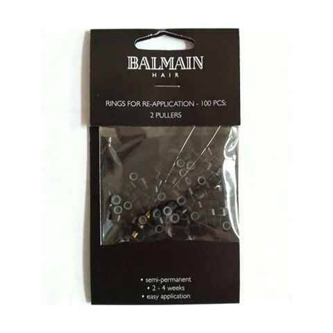 Balmain - DoubleHair - Length & Volume Fixing Rings - 100 Pieces - Black