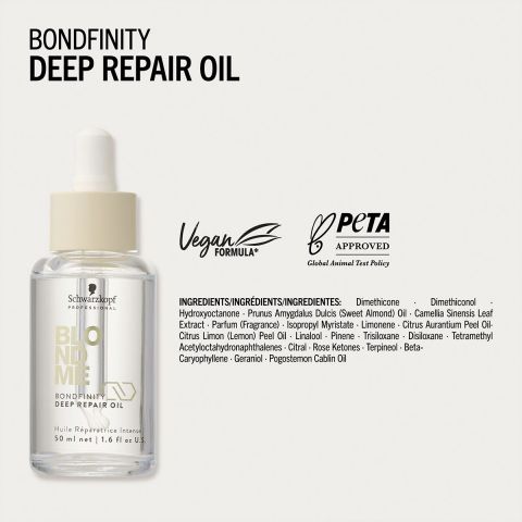 Schwarzkopf - Blond Me - Bondfinity Repair Oil - 50 ml