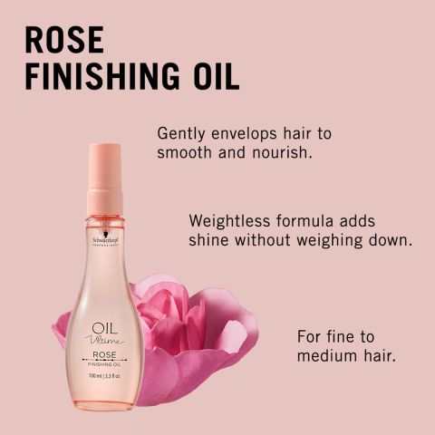 Schwarzkopf - Oil Ultime - Rose Finishing Oil - 100 ml