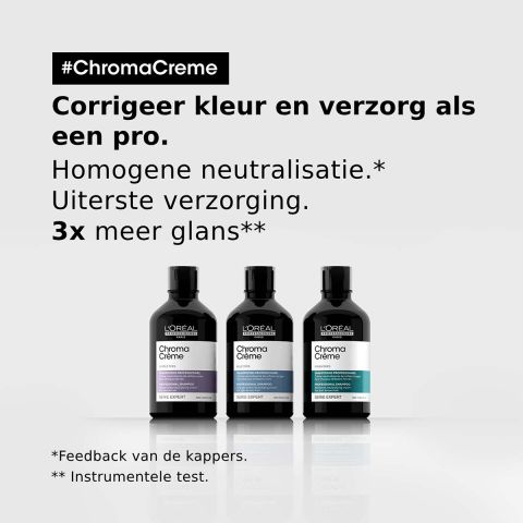 L'Oréal Professionnel - Série Expert - Chroma Crème - Shampoo for Dark Brown and Black Hair