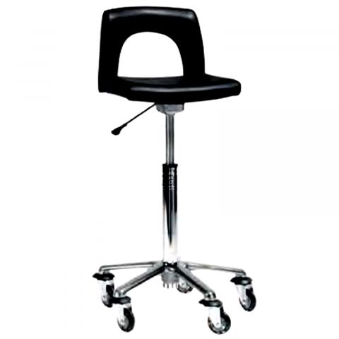 Sibel - RollerCoaster Classic Square Hairdressing Bike - Large - Black