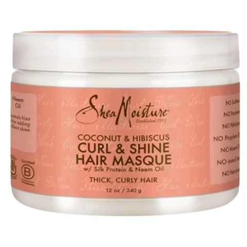 Shea Moisture - Coconut & Hibiscus - Treatment Mask - 340 gr.