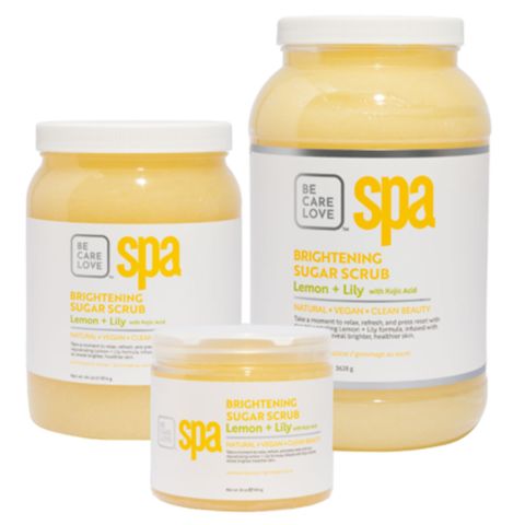 BCL SPA - Brightening Sugar Scrub - Lemon+Lily - 454 gr.