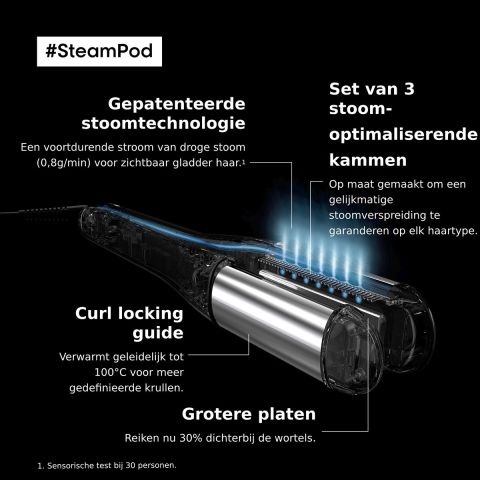 L'Oréal Professionnel - SteamPod 4 - Steam straightener. 