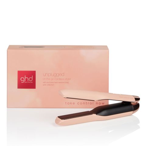 ghd - Unplugged Wireless Straightener Pink Peach