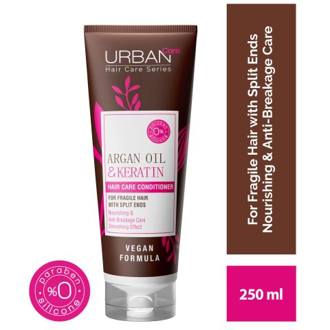 Urban Care - Argan Oil & Keratin Conditioner - 250 ml