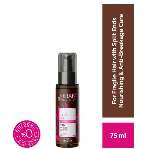 Urban Care - Argan Oil & Keratin Hair Serum- 75 ml