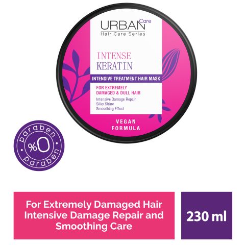 Urban Care - Intense & Keratin Intensive Hair Mask - 230 ml