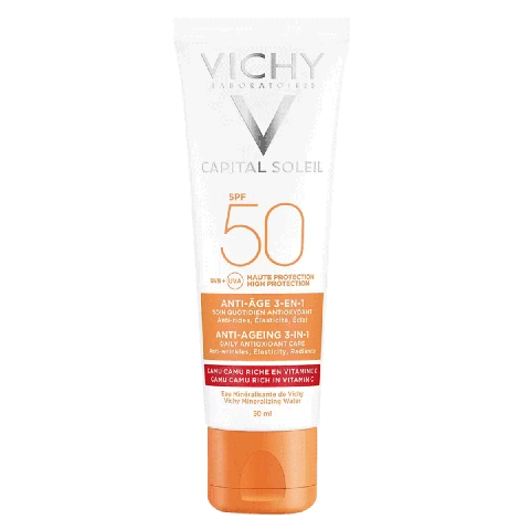 Vichy - Capital Soleil - Anti-Age Sunscreen SPF50 - 50 ml